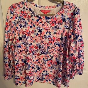 Lilly Pulitzer long sleeve sweatshirt.